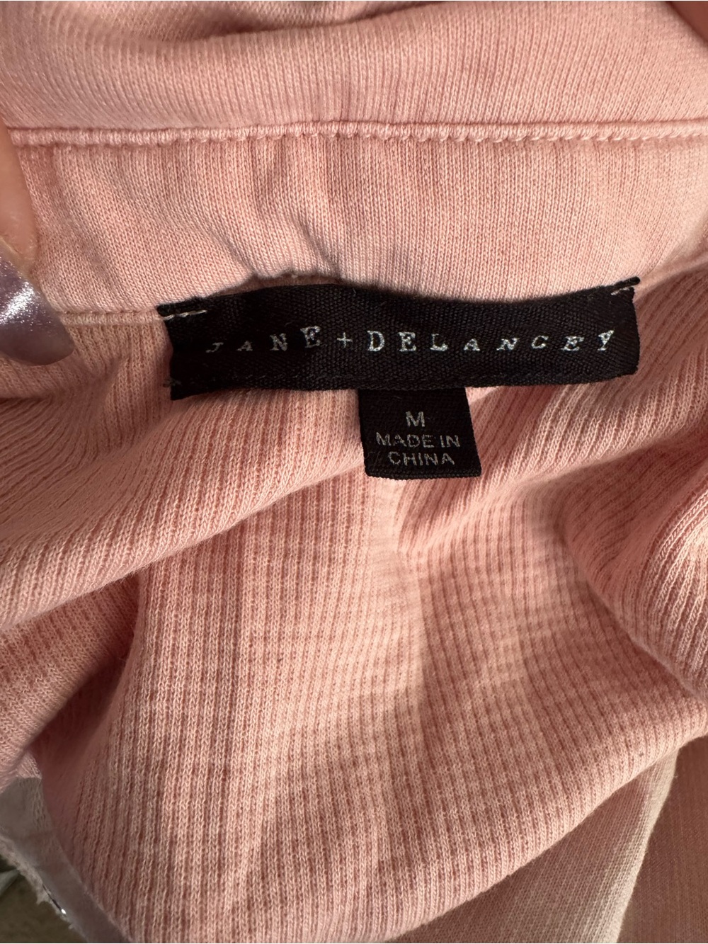 Jane and Delancey Light Pink Utility Jacket - Picture 5 of 5